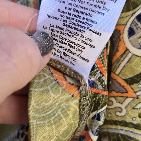 Karma Highway Bell Sleeve Tie Front Blouse - Picture 8 of 9